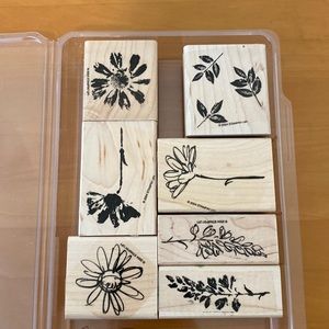 Stampin’ Up! Petal Prints 7-Piece Two-Step Stampin’ Floral Stamp Set